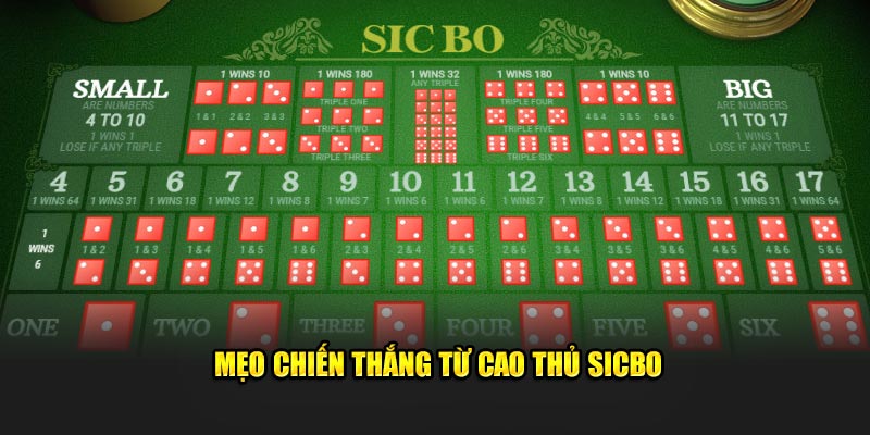 meo chien thang tu cao thu sicbo